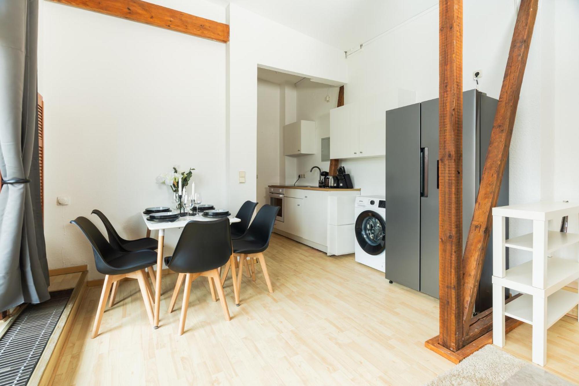 Staywell - Lichtdurchflutetes Apartment Mit Terasse Berlin Kültér fotó